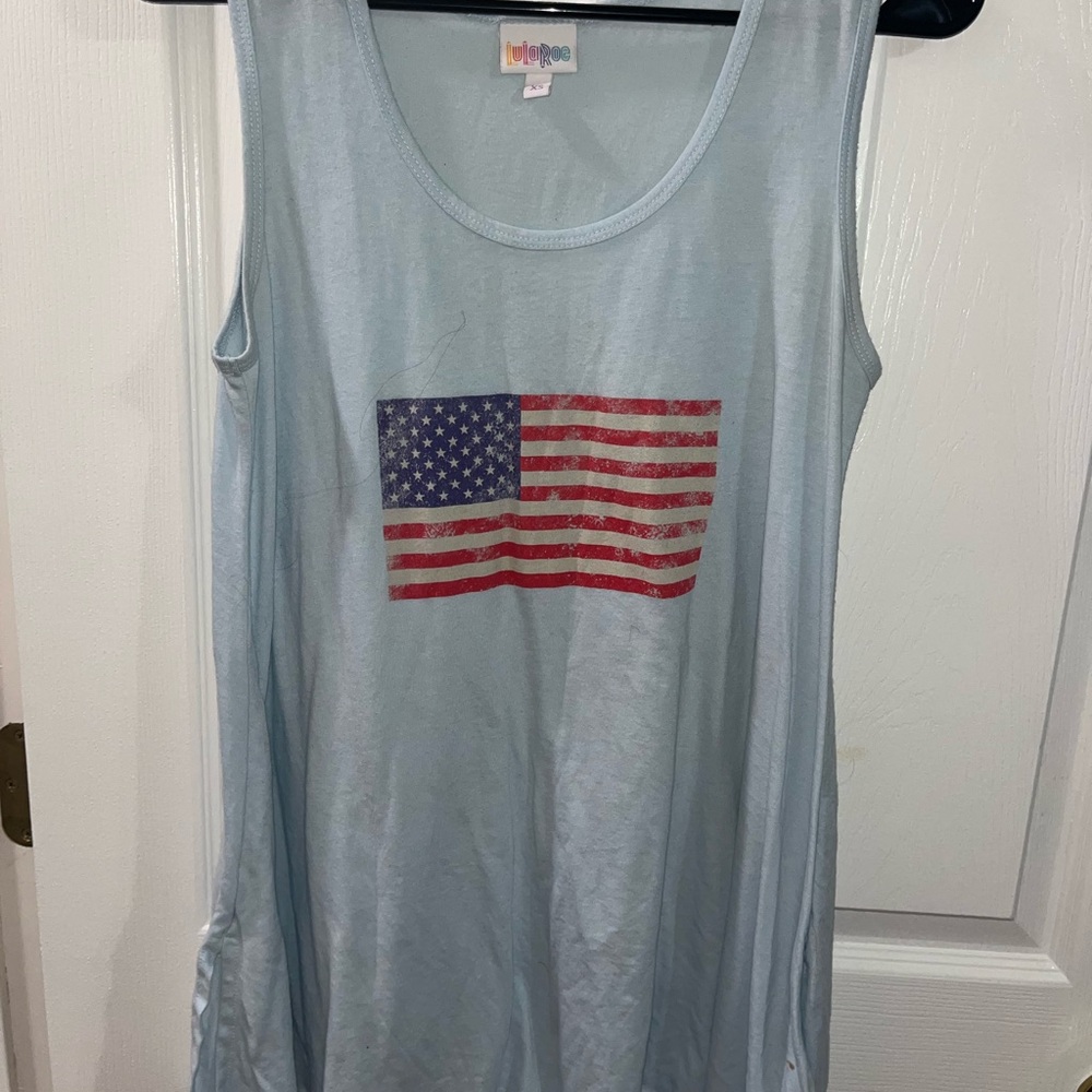 LuLaRoe Light Blue Tank Top